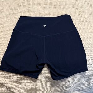 lululemon athletica true navy align shorts